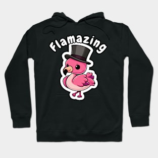 Funny Flamingo Flamazing Hoodie